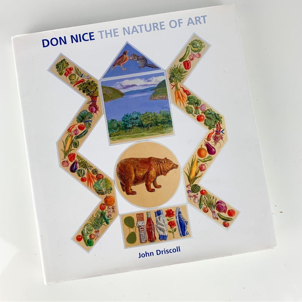 Vintage The Nature of Art Signed 1st ed John Driscoll Don Nice Coffee Table Book